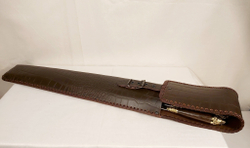 Набор шампуров "Звери"( латунь) в колчане с мангалом