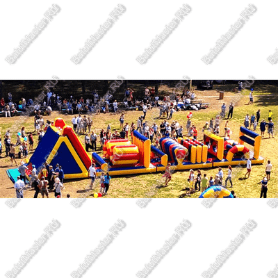 Надувная полоса препятствий "Веселые старты"