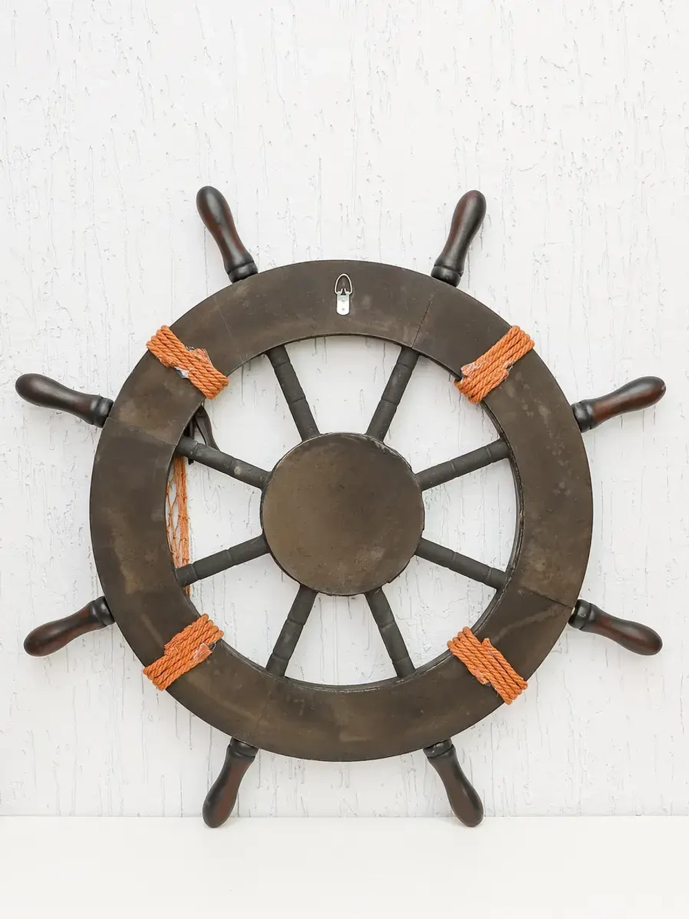 Декор для дома на стену "Штурвал" 62 см