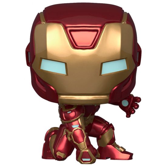 Фигурка Funko POP! Bobble Marvel Avengers Game Iron Man (Stark Tech Suit) (626) 47756 / Фигурка Фанко ПОП! по мотивам вселенной "Марвел" Железный человек