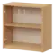Стеллаж низкий с прозрачным стеклом А-302/А-стл302пр Ольха 770x365x850 Арго