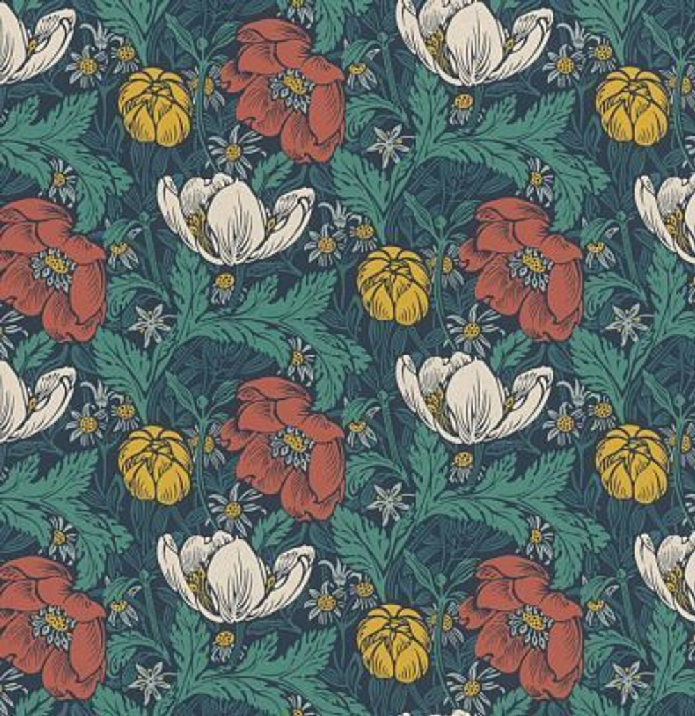 Обои с цветочным дизайном 552546