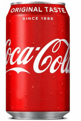 Газированный напиток Coca-Сola, Кока-Кола, ж/б 330мл Ирак