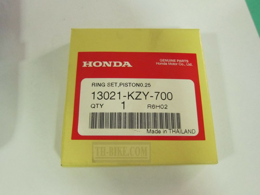 13011-K36-T00 (13011-KZY-700). RING SET, PISTON. Honda PCX150, SH150