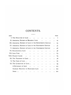 A History of Hand-Made Lace | M.F. Jackson