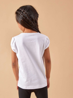 Футболка для девочки Next 378-254, 2 шт., Белый