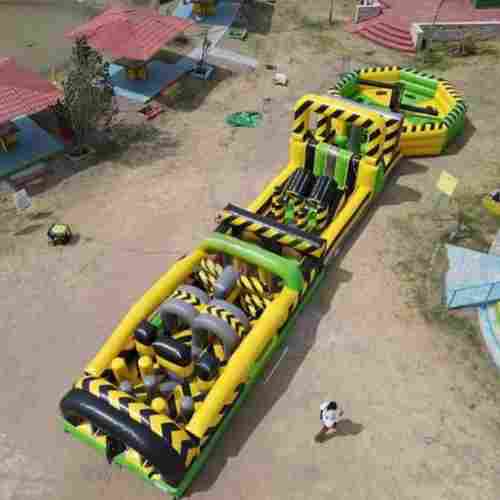 Надувная полоса препятствий для тимбилдинга «Спецобъект», 30×3,5×3,5 м