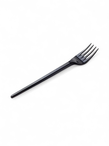 Вилка Премиум столовая черная