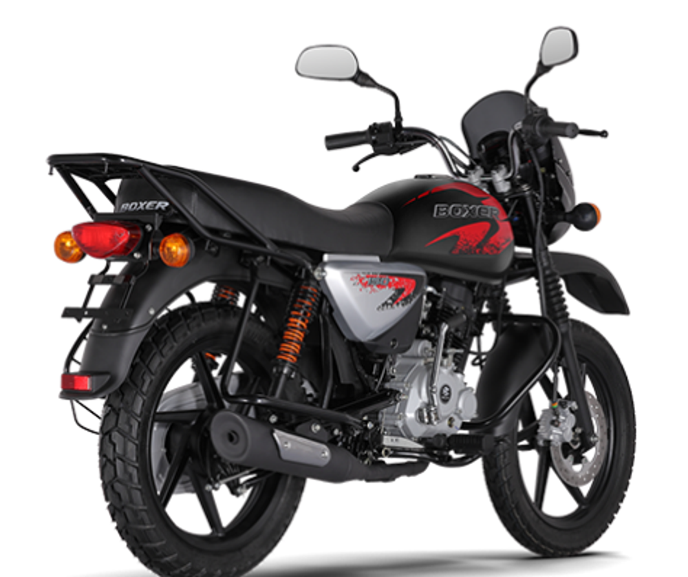 Мотоцикл Bajaj Boxer BM150X Disc, 5 передач, черный
