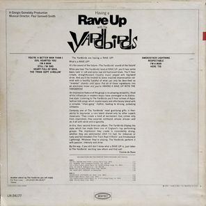The Yardbirds / Having A Rave Up With The Yardbirds (LP)
