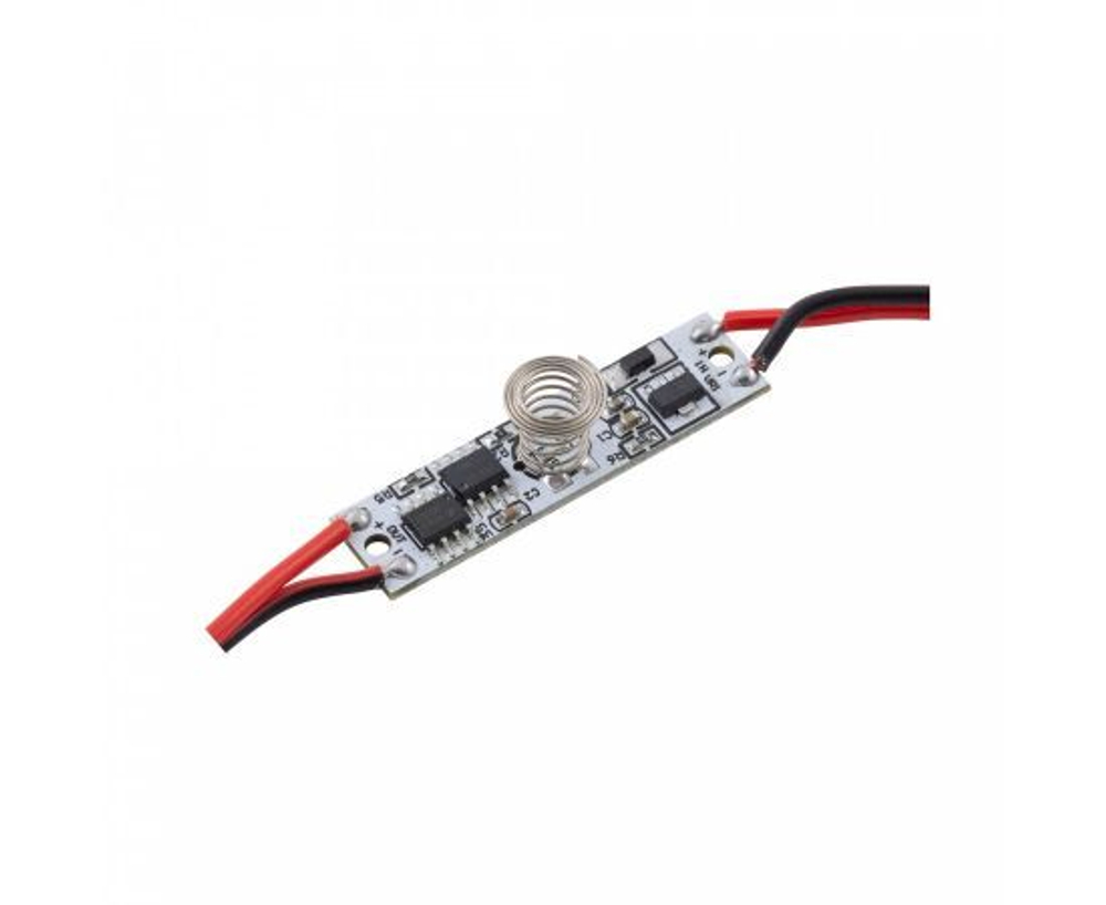 Сенсорный выключатель в профиль 6мм 12/24V 36/72W IP20 с функц. диммир. 40x10x8мм 04-42 APEYRON