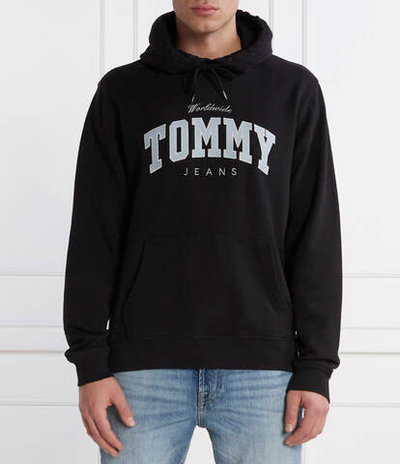 Худи NY VARSITY Tommy Jeans - черный(DM0DM18401)