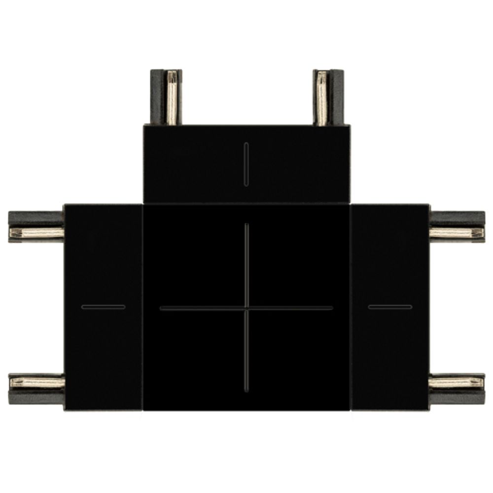 Коннектор питания ЭРА TRM-S5-CT BK для магнитного шинопровода Т-образный черный для системы S5