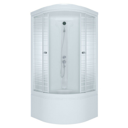 Душевая кабина Полосы 90*90 Б (ДН4)