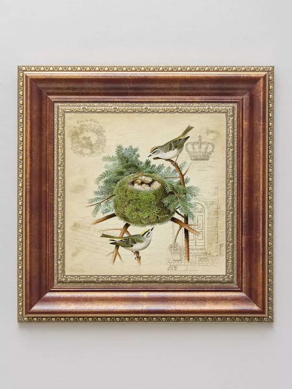 Картина на стену интерьерная на холсте 30х30 см