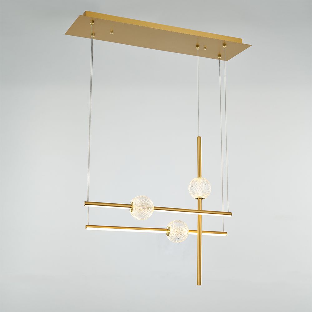 Подвесной светильник MD21001050-3B gold