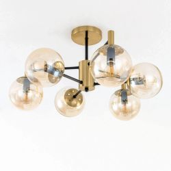 Citilux Шарлиз CL143163 Люстра на штанге Бронза