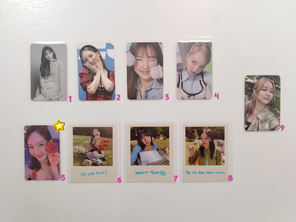 Фотокарты TWICE (Микс)