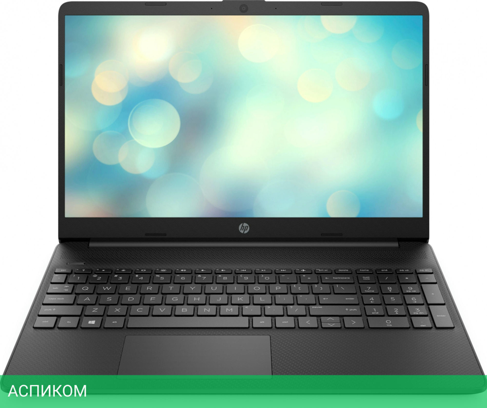 Ноутбук HP 15s-fq5035nz Core i7 1255U черный (737U1EA)