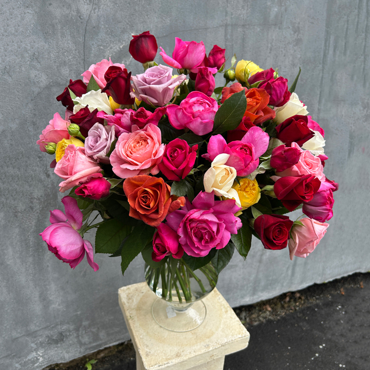 ❤️ Классический микс — букет ароматных роз — в день всех влюблённых у Феи