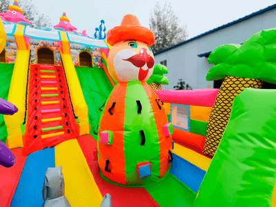 Коммерческий надувной батут «В гостях у дельфинов», 10*5*5 м