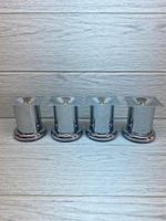 Ножки для мебели металлические высота 8 см 4 штуки