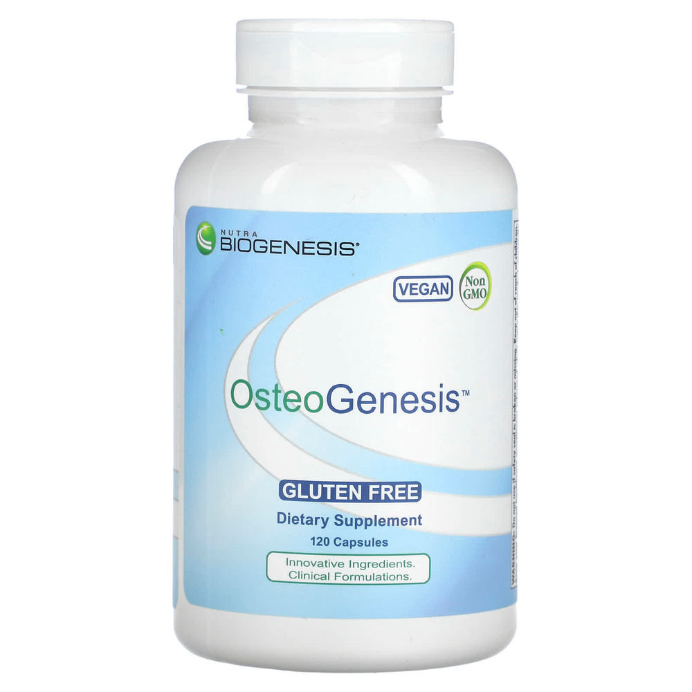 Nutra BioGenesis, OsteoGenesis, 120 капсул