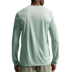 Мужская теннисная футболка с длинным рукавом Nike Dri-Fit Legend Long Sleeve Fitness - steam/black