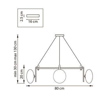 Люстра подвесная 6*G9 737166 белый/янтарный Gamma Lightstar