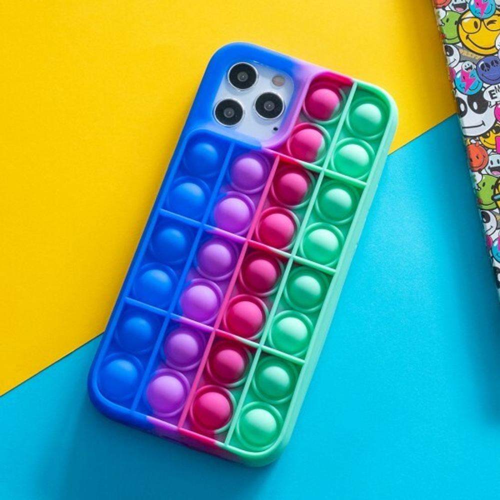 Чехол-антистресс Pop it для iPhone 12/12 Pro, 012639
