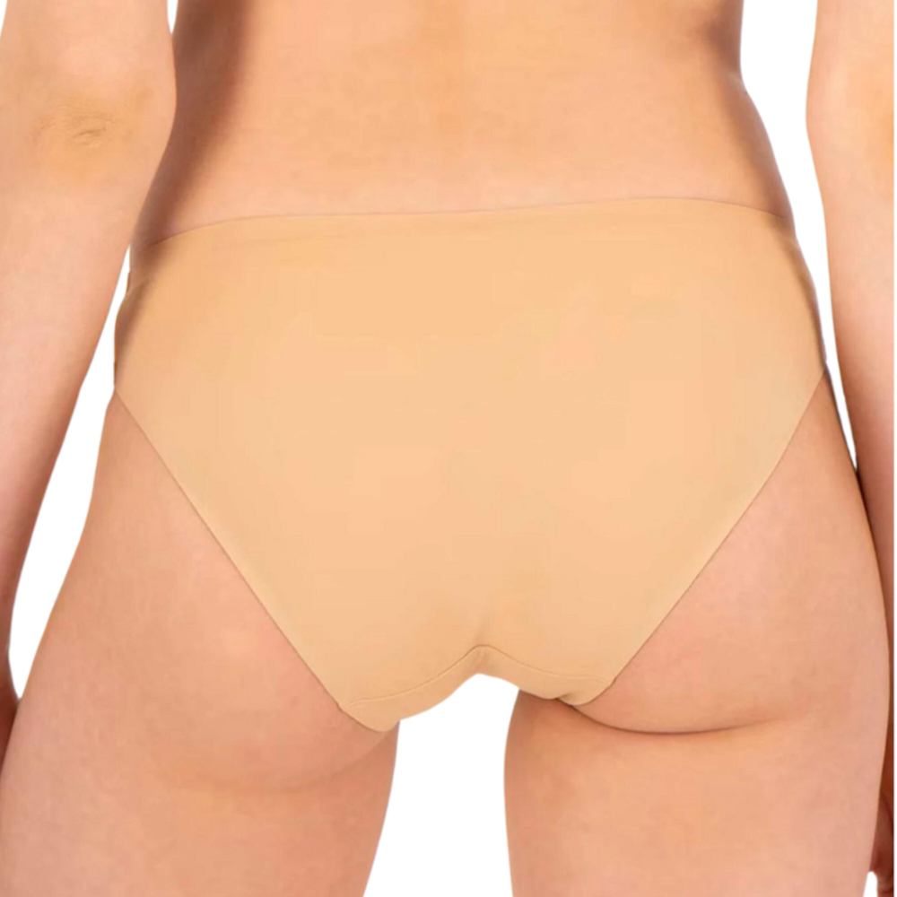 Женские трусы брифы набор из 2 штук (черный, телесный) Emporio Armani 163334_CC284 06220