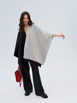 Накидка женская НК221 комбинированная