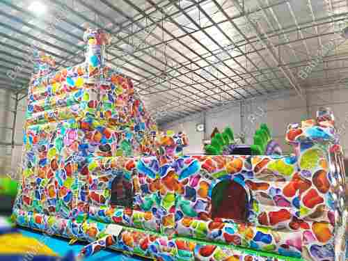 Коммерческий надувной батут Средневековое приключение 2