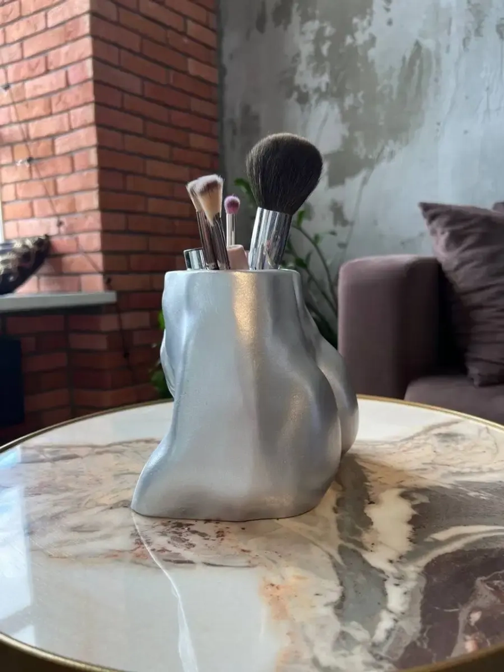 Кашпо Женское тело Горшок  Ваза скульптура декор для дома