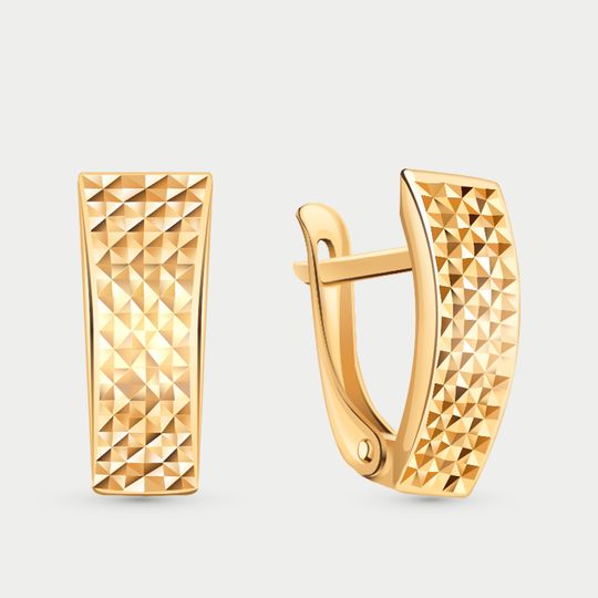 Серьги золотые