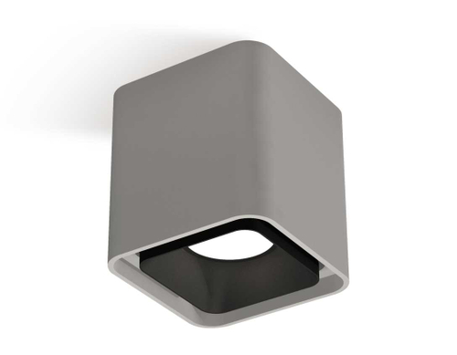 Комплект накладного светильника Ambrella light Techno Spot XS7842002 SGR/SBK серый песок/черный песок (C7842, N7702)