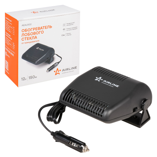 Обогреватель лобового стекла Airline от прикуривателя 12В 150Вт