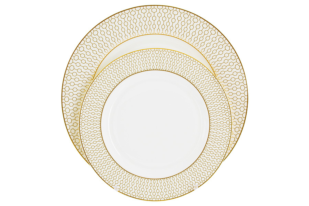 Обеденный сервиз Anna Lafarg Emily Ноктюрн 50 предметов на 12 персон