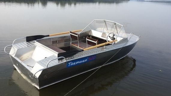 Алюминиевая моторная лодка ТАКТИКА-420
