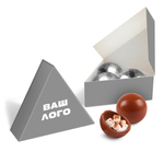 Набор шоколадных бомбочек с маршмеллоу 3 х 30 г с индивидуальным дизайном