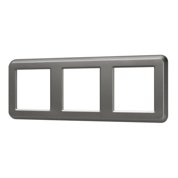 Рамка пластиковая FRM-VERSA-PL-3-GR Arlight 043785