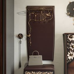 Вешалка настенная Терра (без зеркала) Каштан Амбер