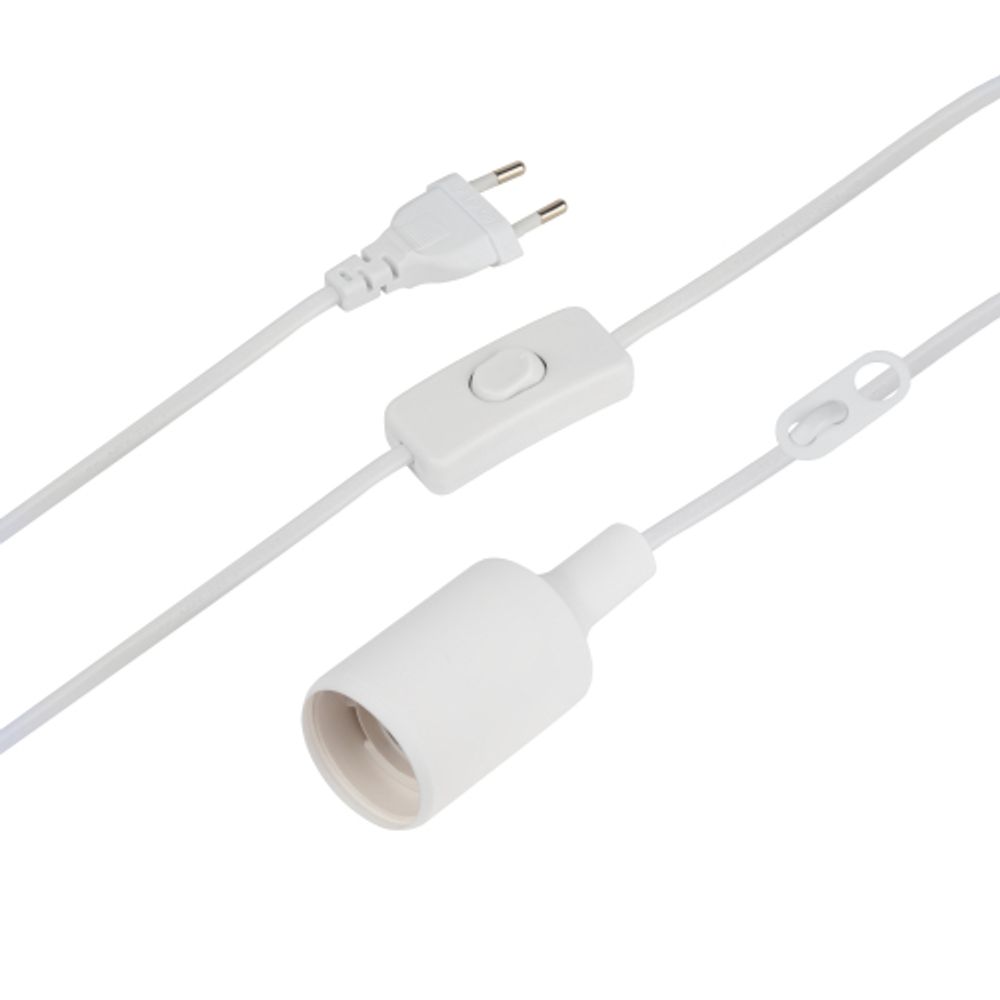 Светильник для растений ЭРА FITO-Holder E27 5 м с проводом и выключателем для фитоламп с цоколем Е27
