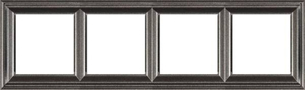 JUNG EcoProfi DECO Антрацит Рамка 4-ая, арт.EPD484AN