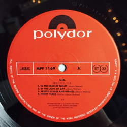 Винтажная виниловая пластинка LP U.K. In The Dead Of Night (Japan 1978) (No Obi)
