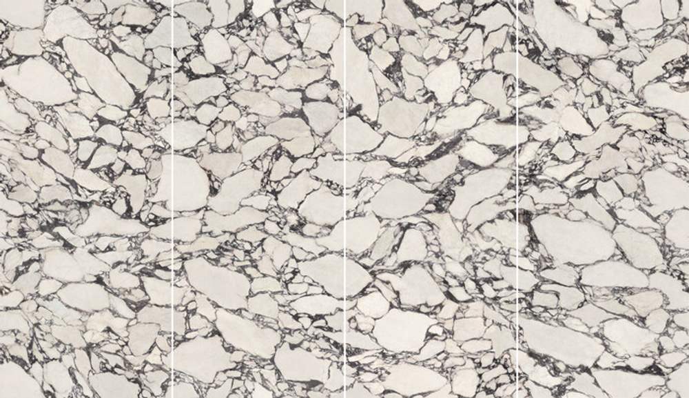 Керамогранит ATLAS CONCORDE MARVEL EPIC Calacatta Viola 120x278 - 6mm Lapp. Kit Endless Глянц.