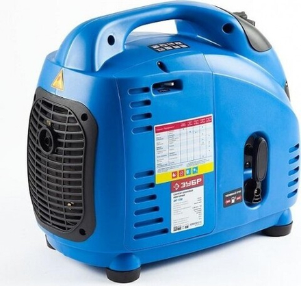 Генератор бензиновый ЗУБР ЗИГ-1200 инверторный