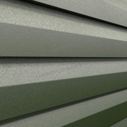 Сайдинг металлический Корабельная доска VIKING MP E-20 0,5мм RALL 6007-Бутылочно-зеленый