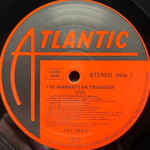 The Manhattan Transfer ‎– Live (Германия 1987г.)