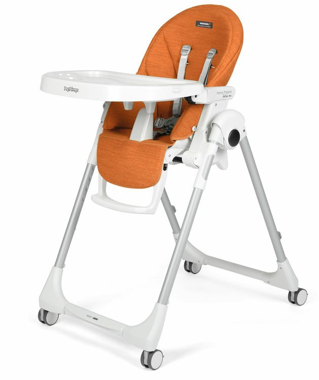 Cтульчик для кормления Peg Perego Prima Pappa Follow Me Wonder Orange